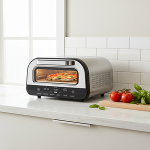 <span class=keywords><strong>Four</strong></span> à <span class=keywords><strong>pizza</strong></span> tout-en-un de 12 pouces pour comptoir, <span class=keywords><strong>four</strong></span> à <span class=keywords><strong>pizza</strong></span> <span class=keywords><strong>d</strong></span>'intérieur, friteuse à air avec 800 ℉   <span class=keywords><strong>Four</strong></span> grille-pain électrique avec 6 styles pré<span class=keywords><strong>d</strong></span>éfinis - Product Image 4