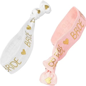 Braccialetto <span class=keywords><strong>Team</strong></span> <span class=keywords><strong>Bride</strong></span> per Addio al Nubilato Fascia in Raso per Futura Sposa Accessori Decorativi per Festa di Addio al Nubilato e Matrimonio - Product Image 3
