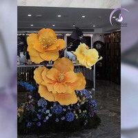 Vente chaude à la main Eva mousse hawaïenne fleur d'hibiscus tous les temps accessoires de mode pour noël Thanksgiving nouvel an