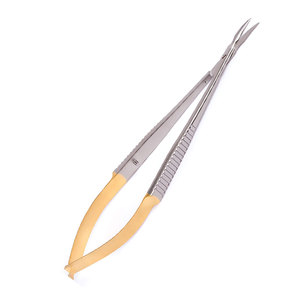 Tijeras Microquirúrgicas de Acero Inoxidable de Alta Calidad, Recién Llegadas, Tijeras Micro de Acero Inoxidable con Resorte para Neurocirugía - Product Image 1