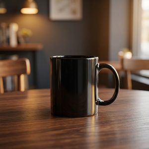 Tasse en grès Santos de style moderne 330 ml, compatible lave-vaisselle et micro-ondes, avec couvercle, idée cadeau d'affaires, modèle 100378-3 - Product Image 3