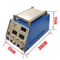 Station de réparation combinée 3 en 1 pour téléphone portable YAXUN YX889A avec séparateur, air chaud, fer à souder, séparateur tactile LCD