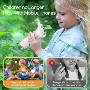 Microscopio Digital para Niños 1000X, Óptica Monocular, Pantalla LED, Pantalla HD de 2MP, Juguete Educativo de Exploración Científica - Product Image 2