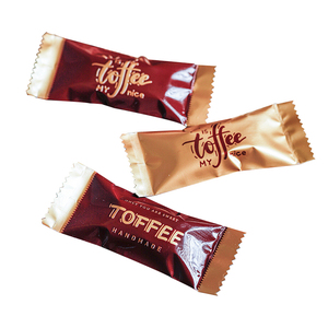 Feuille vide scellable en aluminium poudre bonbons conception d'impression personnalisée bâtonnets chauffants emballages <span class=keywords><strong>nougat</strong></span> biscuits individuels <span class=keywords><strong>chocolat</strong></span> sacs - Product Image 1