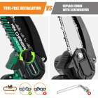 <span class=keywords><strong>Scie</strong></span> <span class=keywords><strong>à</strong></span> <span class=keywords><strong>chaîne</strong></span> <span class=keywords><strong>télescopique</strong></span> sans fil industrielle portable OEM, <span class=keywords><strong>batterie</strong></span> lithium, mini <span class=keywords><strong>scie</strong></span> <span class=keywords><strong>à</strong></span> <span class=keywords><strong>chaîne</strong></span> électrique portative - Product Image 3