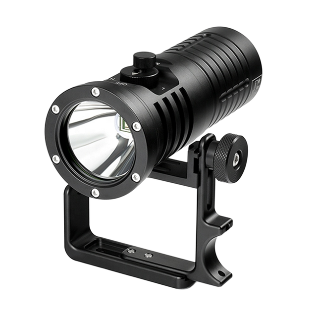 Asafee DT08 SBT90 LED Diving Light 5000lm IP68 Aluminum Alloy Underwater Flashlight 3mode Cave & Technical Dive Powerful