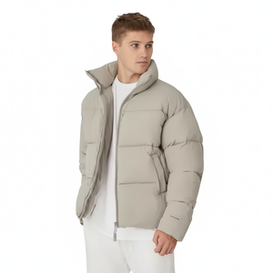 Venta al por mayor Pro personalizado hombres Puffer chaquetas sin capucha Softshell marca desgaste estilo Venta caliente poliéster/Nylon Puffer chaqueta - Product Image 1