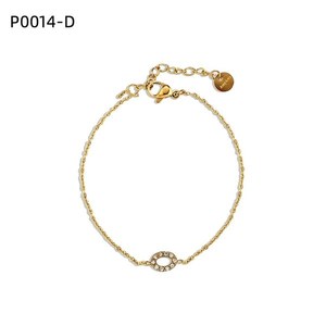 Amy Amy Fashion Bracelet 925 Silver Rhodium Plated Zirconia <b>Key</b> Pendant Minimalist Design For Women Everyday Wear - Product Image 3