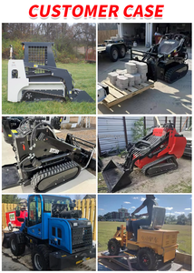 Earth-moving Machinery HTS382T 380kg Mini Skid Steer for Sale - Product Image 5