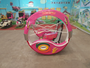 Balançoire intérieure à rotation de 360 degrés en fibre de verre et en métal Happy Leswing Car Ride Autres produits de parc d'attractions au terrain de jeu - Product Image 4