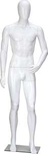 Fashion Window Boutique Luxury Shinny Gold Silver Male Mannequin Muscle Man Full Body Suit Display Fiberglass Chrome Manequins - Product Image 5