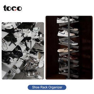 Organizador de Almacenamiento para Armario, Zapatero Giratorio, Moderno y Ahorrador de Espacio, Zapatero Giratorio de 360 Grados para Dormitorio o Armario - Product Image 4