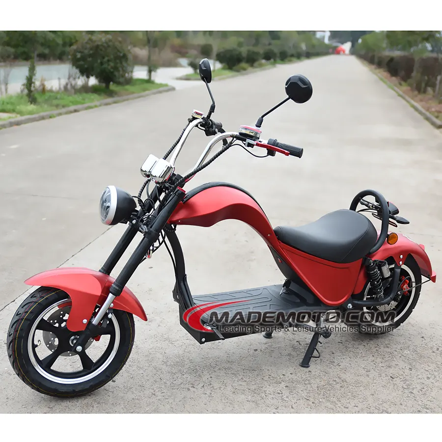 Citycoco Fat Tire Motor N5 Op Wereldwijd Digitaal Exportplatform 2000W Cobra Elektrische Scooter