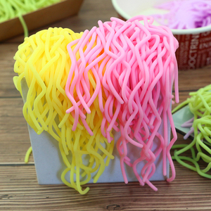Wholesale Colorful Soft TPR Sensory <b>Fidget</b> Toys for Boys & Girls Anti-Stress for ramen Noodle & Stretch String Rope Ball Shape - Product Image 2