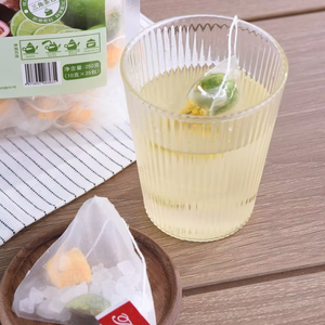 Страсти фрукты зеленый апельсиновый чай цветок фруктовый чай сублимированный зеленый апельсин ломтики маракуйи вкус фрукта треугольник мешок - Product Image 2