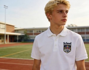 Uniformi Scolastiche Estive Personalizzate: Polo per <span class=keywords><strong>Scuole</strong></span> Superiori Europee e Americane - Product Image 1