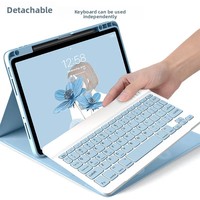 Clavier sans fil magnétique détachable personnalisable ultra-fin pour tablettes Redmi Pad 2 Pro 12,1 pouces pour une saisie rapide
