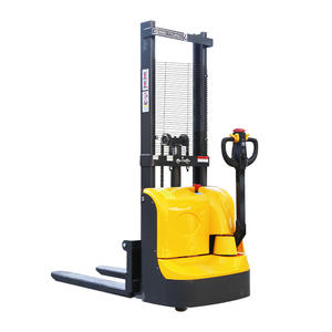 Chargement à charge automatique chariot élévateur à fourche à main 1 tonne 500kg gerbeur de palettes électrique à chargement automatique - Product Image 3