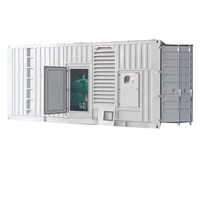 Groupe électrogène diesel MTU 1250 kVA 1000 kW à fonctionnement en parallèle, type ouvert, silencieux, type conteneur, synchrone, combiné