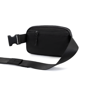 Vente en gros de sac à bandoulière personnalisé de qualité supérieure sac banane en nylon sac ceinture à bandoulière 4 poches décontracté avec logo - Product Image 5