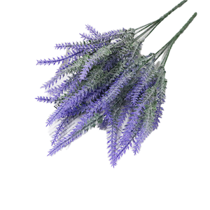 Ramo de Flores Artificiales en Oferta, Decoración de Jardín de Lavanda para Bodas, Flores Artificiales para Ceremonia de Boda, Banquete y Hogar - Product Image 1