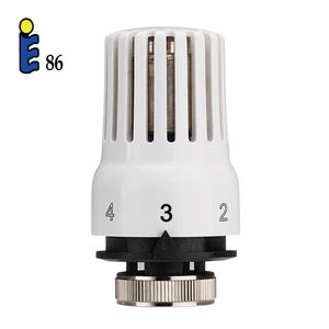 थोक सफेद तापमान नियंत्रण रेडिएटर थर्मोस्टैटिक वाल्व सिर - Product Image 1