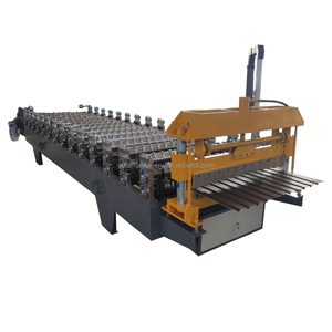 Hochwertige Gebrauchte Trapezförmige Stahl-Dachplatten-Wandpaneel-Formmaschine Marke Yufa PLC-Gesteuert Direktlieferung vom Hersteller - Product Image 1