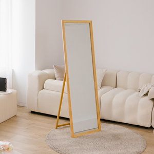 Miroir sur pied en aggloméré surdimensionné de luxe pour salon, mobilier de maison moderne, vente chaude, Taiwan Chine - Product Image 1