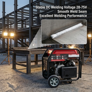Générateur de soudage à essence haute performance 5500W 230A 50Hz à faible consommation 5kW avec moteur en cuivre à conversion de fréquence numérique HS6900-300A - Product Image 3