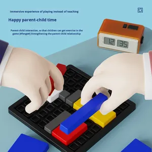 Vente directe du fabricant original, jouets Sanrong, jouet de construction en bois, blocs de construction éducatifs, 40 pièces pour les enfants de 5 à 7 ans - Product Image 4