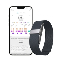 Bracelet intelligent avec moniteur de fréquence cardiaque, suivi du sommeil, podomètre, bracelet de fitness pour les sports de plein air, longue durée de vie de la batterie