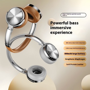 Rétro mode sur l'oreille pour <span class=keywords><strong>casque</strong></span> <span class=keywords><strong>Bluetooth</strong></span> 5.4 heures longue durée de vie de la batterie Maillard Metal JL Chipset amovible DJ Sports - Product Image 3