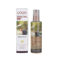 Spray fixateur de maquillage hydratant parfumé longue durée avec logo personnalisé, étiquette privée, imperméable, 220 ml