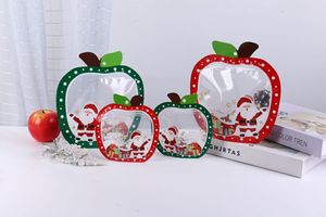 Sacs refermables personnalisés de Noël en forme spéciale, Père Noël, Bonhomme de neige, Sapin de Noël, sachets d'emballage réutilisables en plastique pour biscuits et bonbons - Product Image 2