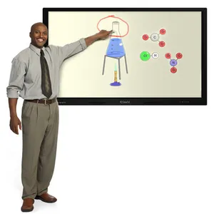 Classroom Presentation Low Price Smart Display Screen Interactive Board Blackboard for Tracher Using