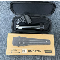 Microphones Vocaux Dynamiques Supercardioïdes Professionnels TNH NXN8/S avec Technologie Double Moteur pour Enregistrement Studio et Performance