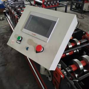 China Supplier Storage Warehouse Shelving Panel Roll Forming Machine Full Auto Production Line for Steel Racking <b>Shelf</b> Storage - Product Image 5