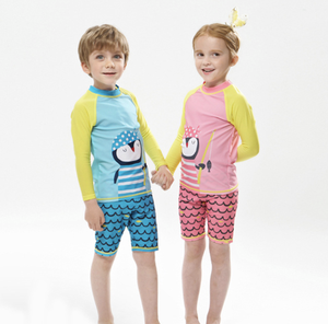 Maillots <span class=keywords><strong>de</strong></span> <span class=keywords><strong>bain</strong></span> pour petits garçons et filles d'Europe, style coréen, maillots <span class=keywords><strong>de</strong></span> <span class=keywords><strong>bain</strong></span> <span class=keywords><strong>de</strong></span> plage pour petits enfants avec protection solaire - Product Image 2