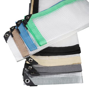 160GSM 180gsm lưới gia cố PE Tarpaulin ngoài trời plaids đồ nội thất sân vườn bao gồm xé kháng giàn giáo lưới vải - Product Image 1