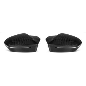 غطاء مرآة بنمط <span class=keywords><strong>M</strong></span> من ألياف الكربون الجافة لسيارات BMW G60 2024+ الفئة السابعة G70 2023+ G90 M5 2025+ LHD استبدال مرايا الرؤية الجانبية الخلفية - Product Image 2