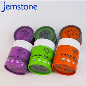 Venta caliente materiales ecológicos caja de tubo de papel Kraft tubo de embalaje de papel reciclado - Product Image 3