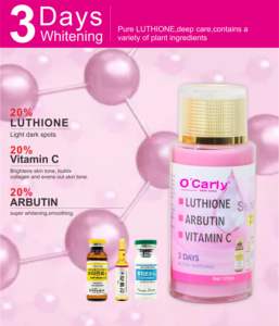 <span class=keywords><strong>เซ</strong></span><span class=keywords><strong>รั่</strong></span><span class=keywords><strong>ม</strong></span>บำรุงผิวหน้า OEM สูตรเฉพาะ O Carly LUTHIONE & ARBUTIN ให<span class=keywords><strong>ม</strong></span>่ เพื่อผิวขาวกระจ่างใส ลดเลือนจุดด่างดำ ต่อต้านสิว ต่อต้านริ้วรอย - Product Image 1