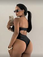 Traje de Baño PASUXI 2026, Bikini Sexy para Mujer, Traje de Baño de Una Pieza con Cuello en V, para Verano