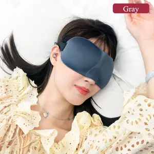 户外使用飞机旅行豪华睡眠面膜3D轮廓眼罩，用于睡前放松