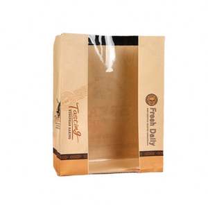 Sac à pain en papier kraft, qualité alimentaire, non enduit, résistant à la graisse, sac à beignets, baguette, fond pointu, sac résistant à la graisse - Product Image 6