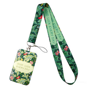 Cordon personnalisé avec crochet d'identification, boucle en forme d'intestin, multifonctionnel, écologique, en tissu polyester durable, anti-frottement, anti-chute, résistant à l'eau - Product Image 6