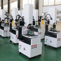 Mini machine CNC à prix réduit à vendre et mini routeur CNC de petite taille pour la découpe de métal 40*40 mm 4 axes