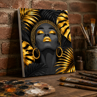 Kit de peinture par numéros Golden Paints, motif femme nue moderne, sur toile de coton, coffret cadeau