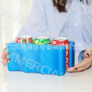 Pack de glace YiSheng 40 ml en HDPE, gel rafraîchissant bleu, boîte à glace durable pour usage médical - Product Image 2