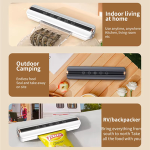 Macchina per Sottovuoto Automatica per Alimenti, Sigillatrice USB Wireless ad Alta Aspirazione per Conservazione Domestica - Product Image 4